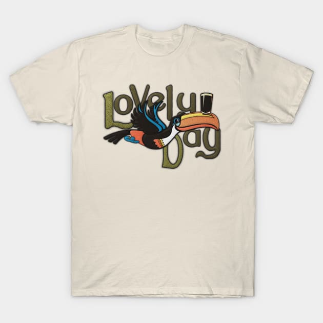 Flying Toucan T-Shirt by jephwho